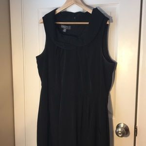 Black Donna Ricco cocktail dress WITH pockets!!